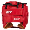 Кикбоксерский шлем BEST красный